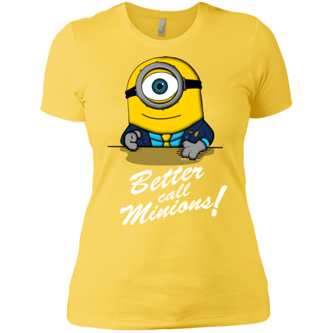 T-Shirts Vibrant Yellow / X-Small Better Call Minons Women's Premium T-Shirt