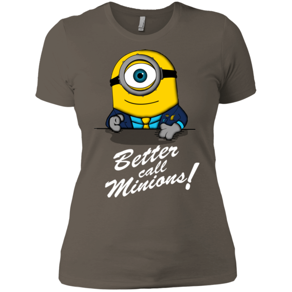 T-Shirts Warm Grey / X-Small Better Call Minons Women's Premium T-Shirt