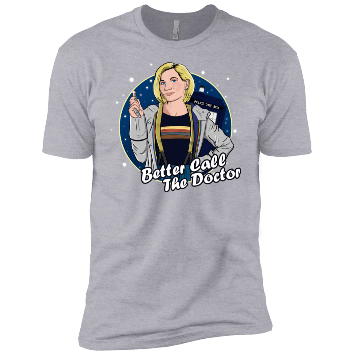 T-Shirts Heather Grey / YXS Better Call the Doctor Boys Premium T-Shirt