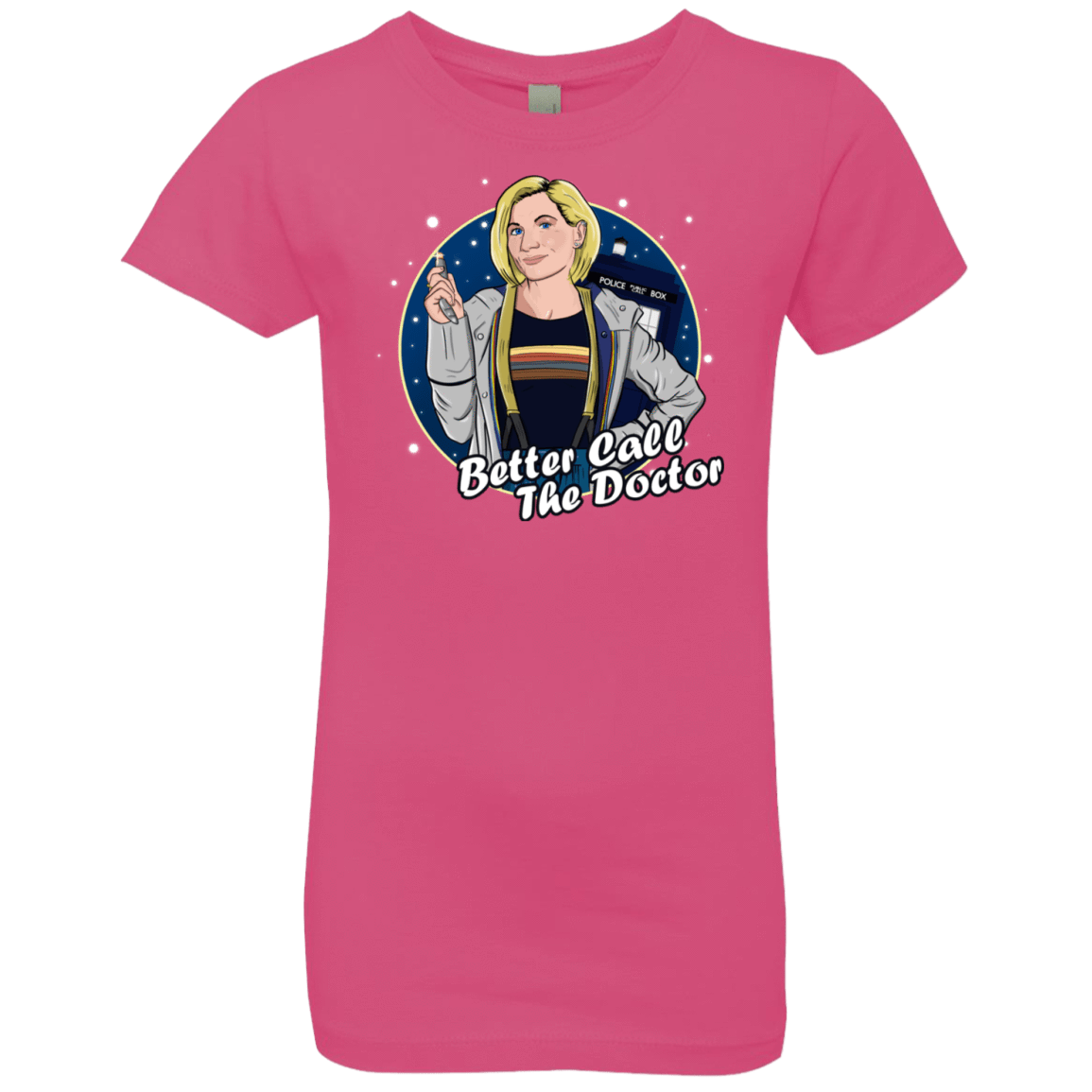 T-Shirts Hot Pink / YXS Better Call the Doctor Girls Premium T-Shirt