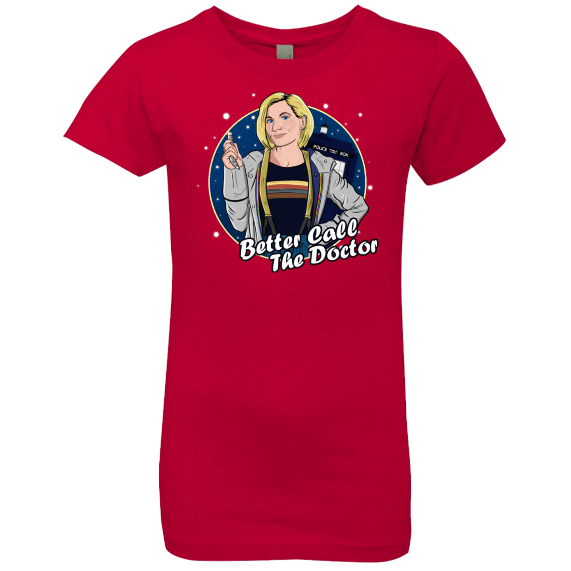 T-Shirts Red / YXS Better Call the Doctor Girls Premium T-Shirt