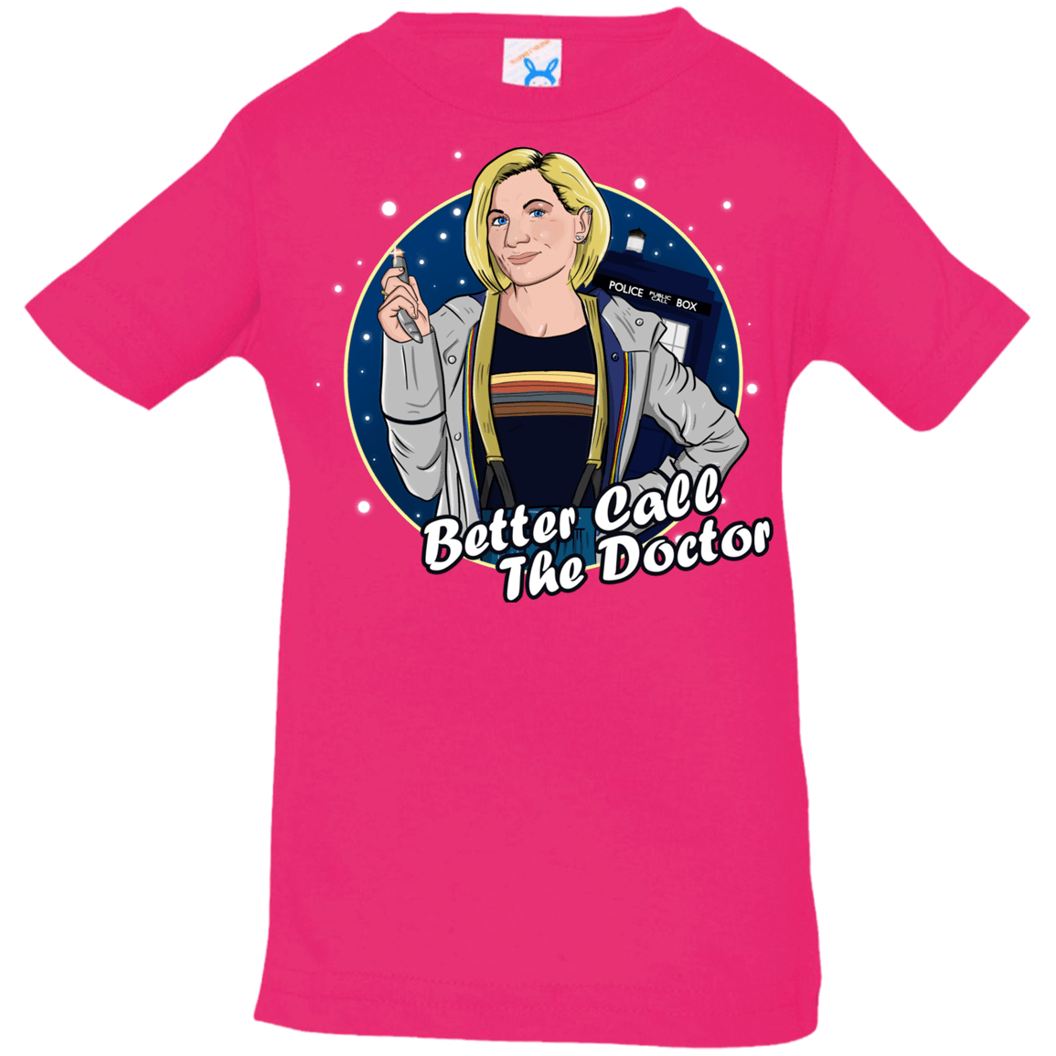 T-Shirts Hot Pink / 6 Months Better Call the Doctor Infant Premium T-Shirt
