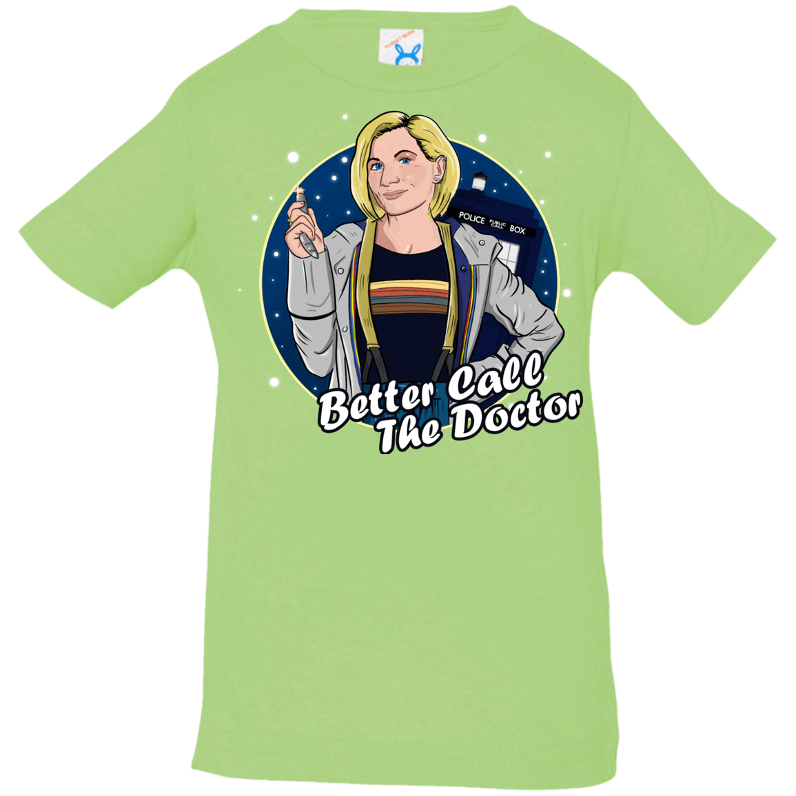 T-Shirts Key Lime / 6 Months Better Call the Doctor Infant Premium T-Shirt