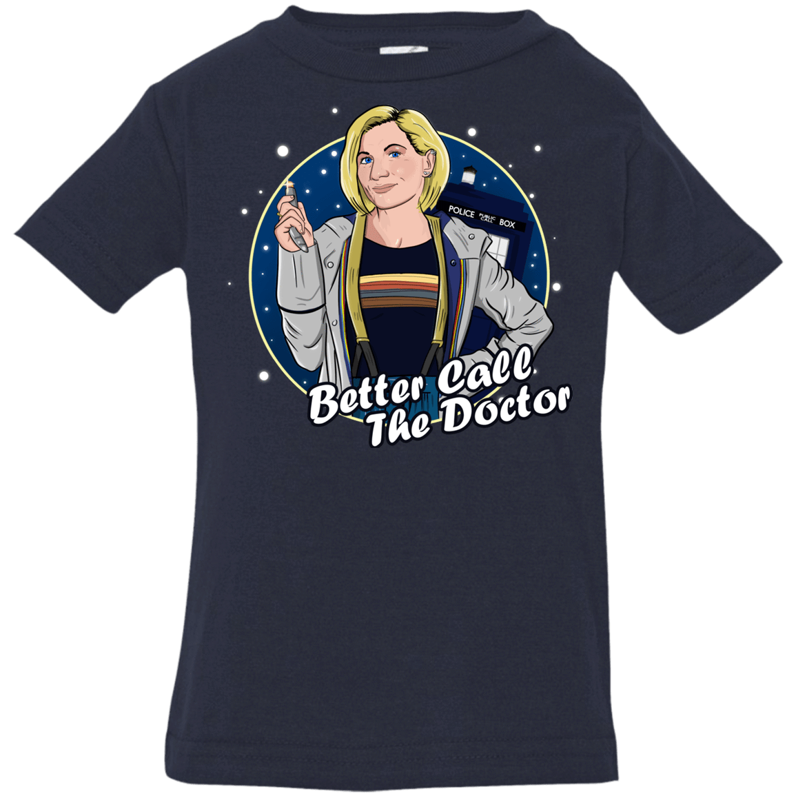 T-Shirts Navy / 6 Months Better Call the Doctor Infant Premium T-Shirt
