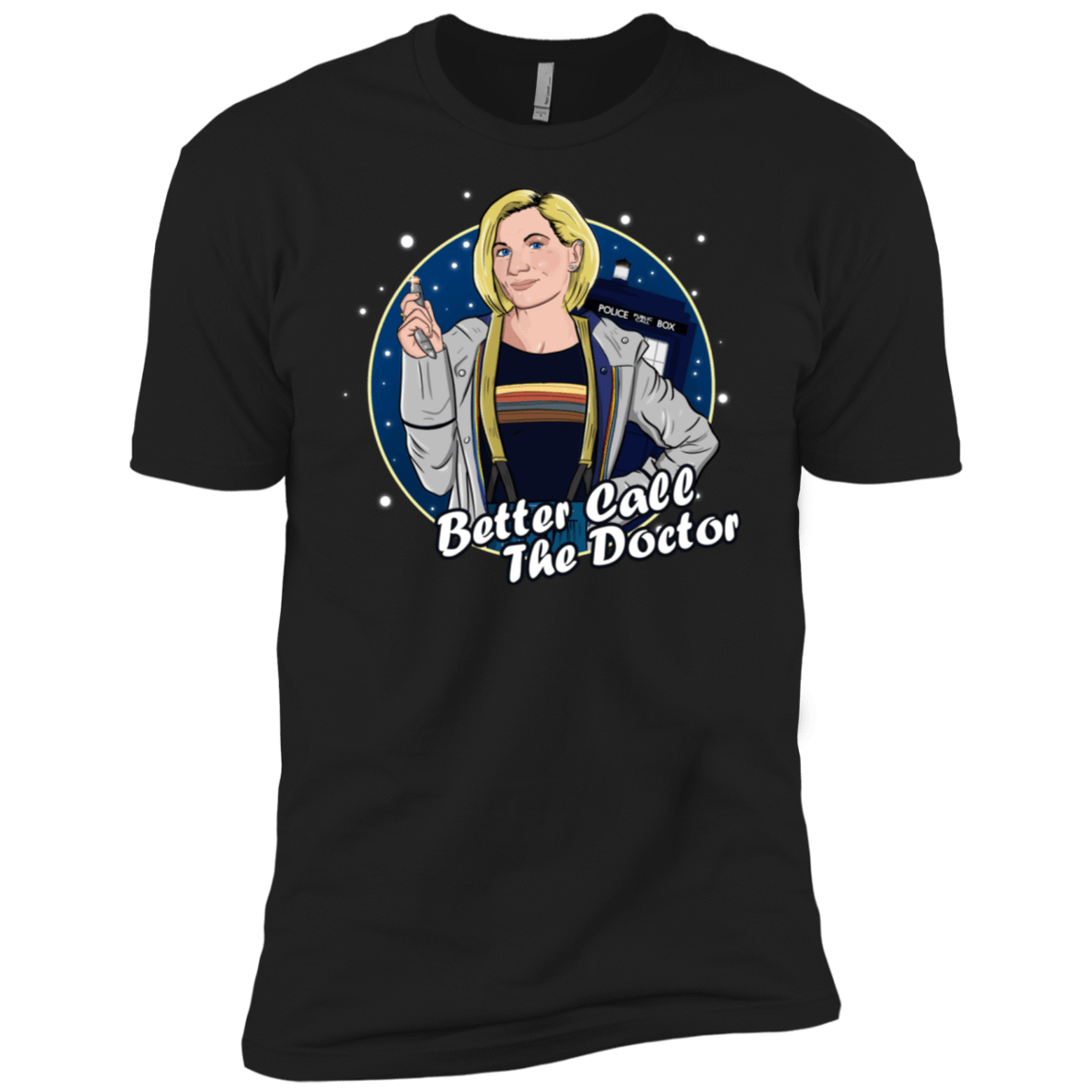T-Shirts Black / X-Small Better Call the Doctor Men's Premium T-Shirt