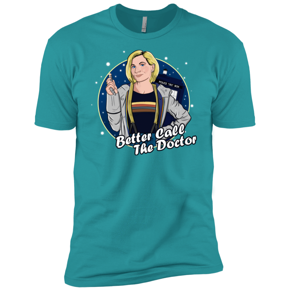 T-Shirts Tahiti Blue / X-Small Better Call the Doctor Men's Premium T-Shirt