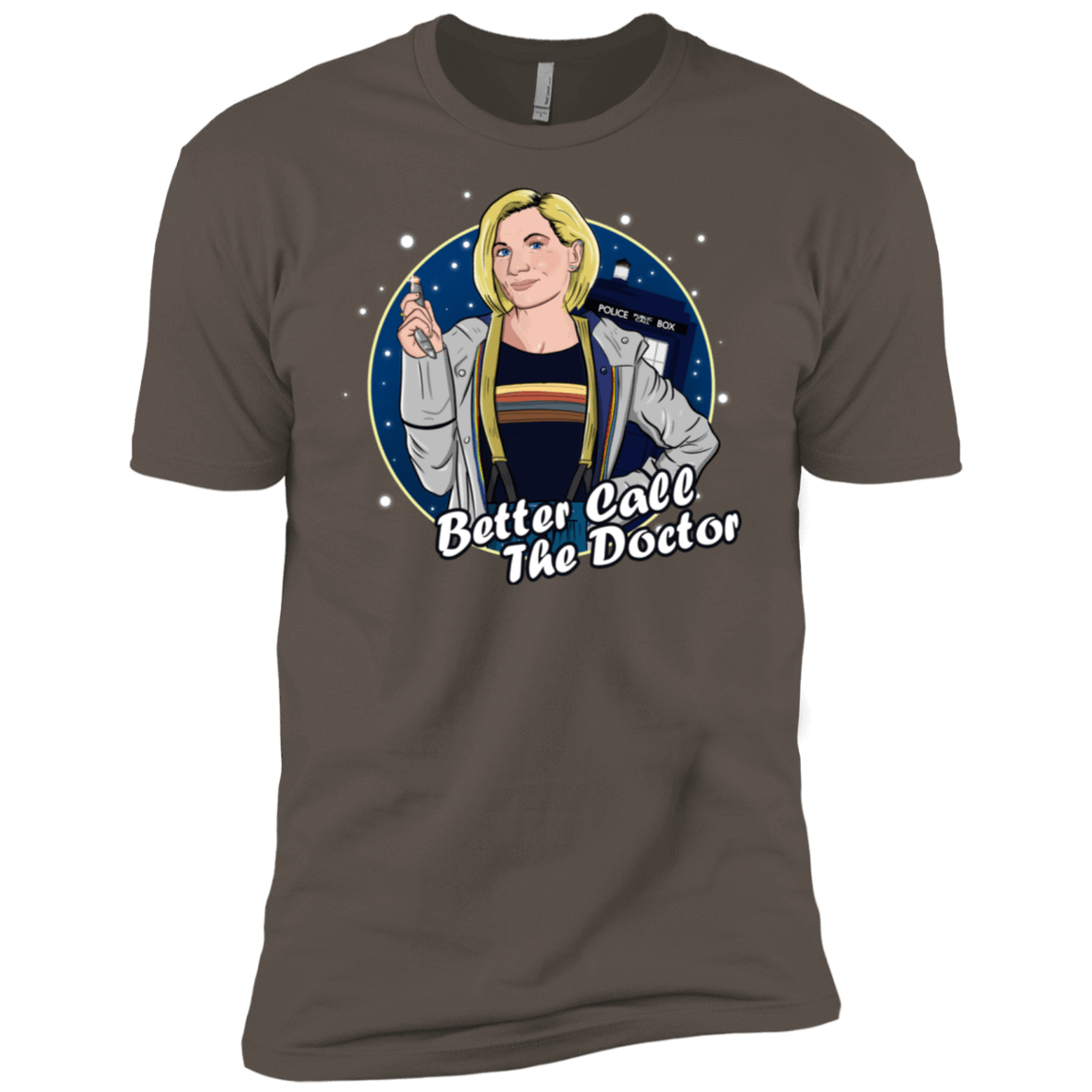 T-Shirts Warm Grey / X-Small Better Call the Doctor Men's Premium T-Shirt