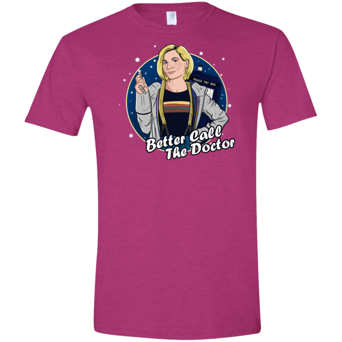 T-Shirts Antique Heliconia / S Better Call the Doctor Men's Semi-Fitted Softstyle