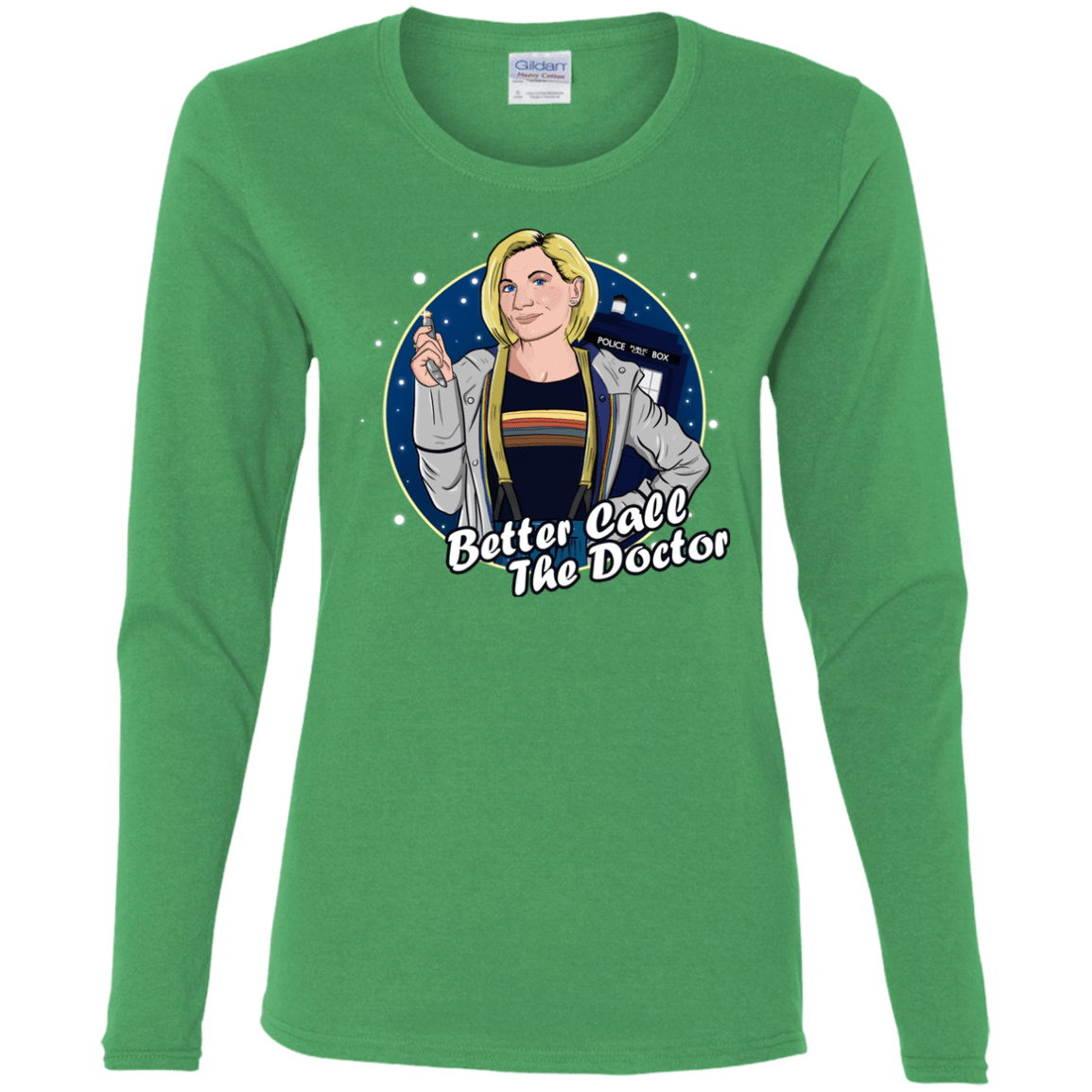 T-Shirts Irish Green / S Better Call the Doctor Women's Long Sleeve T-Shirt