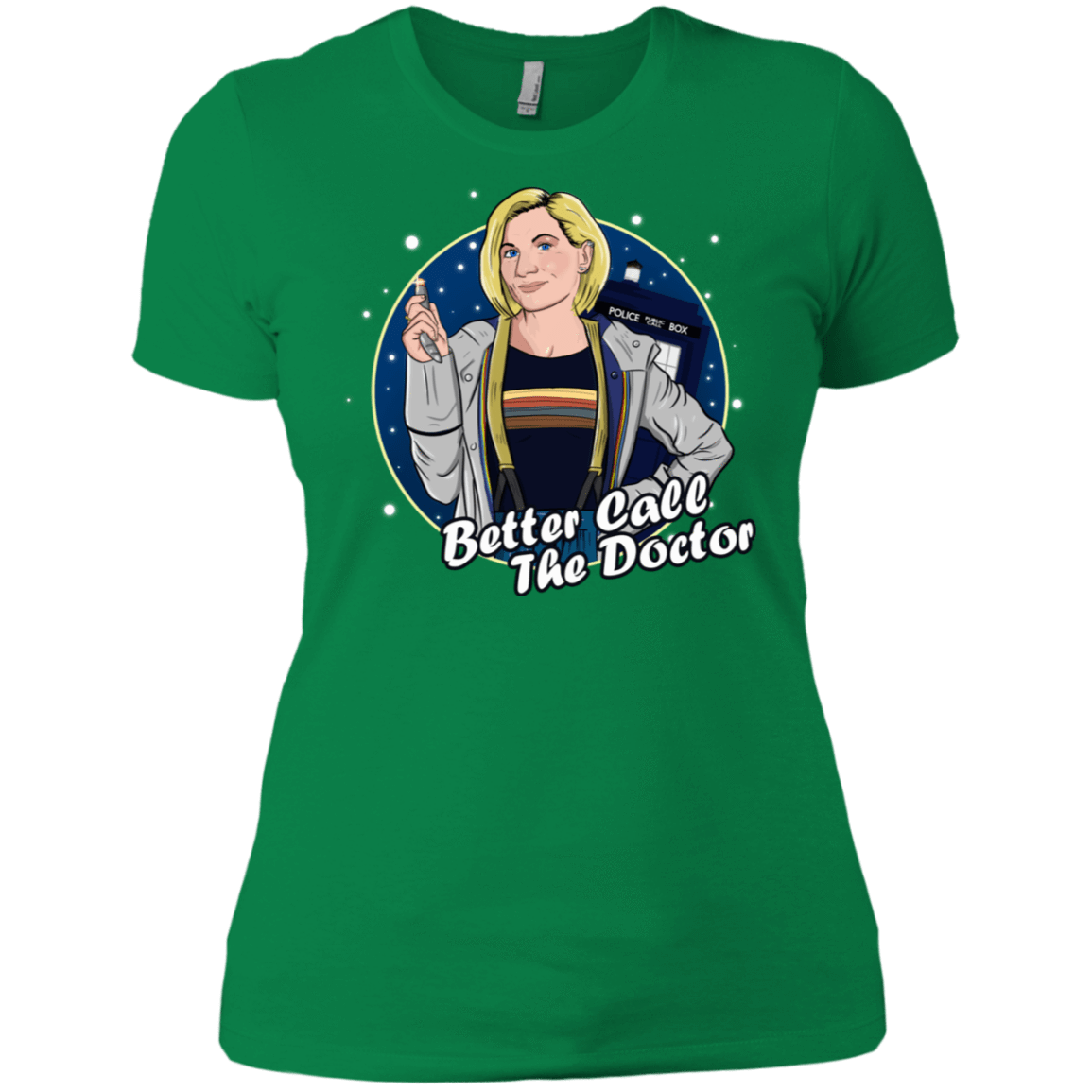 T-Shirts Kelly Green / X-Small Better Call the Doctor Women's Premium T-Shirt