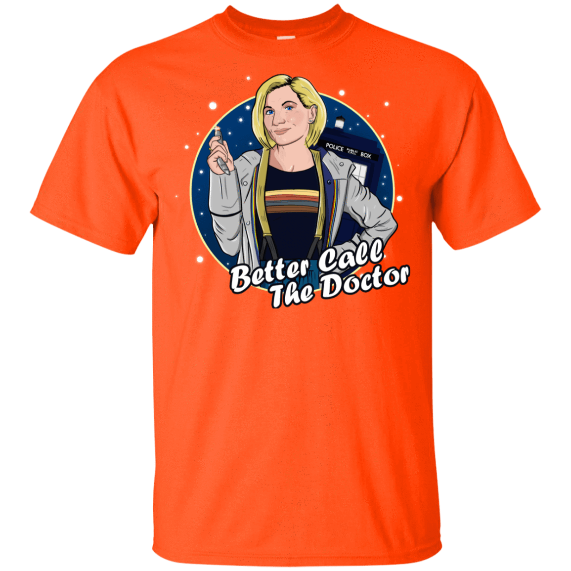 T-Shirts Orange / YXS Better Call the Doctor Youth T-Shirt