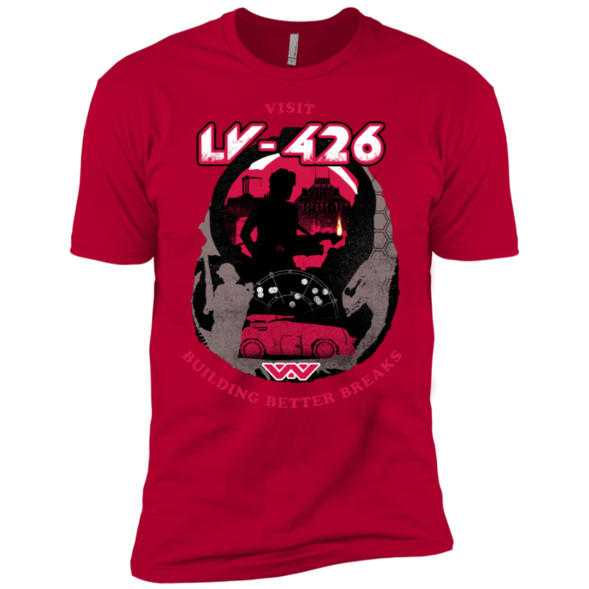 T-Shirts Red / YXS Better Worlds Boys Premium T-Shirt