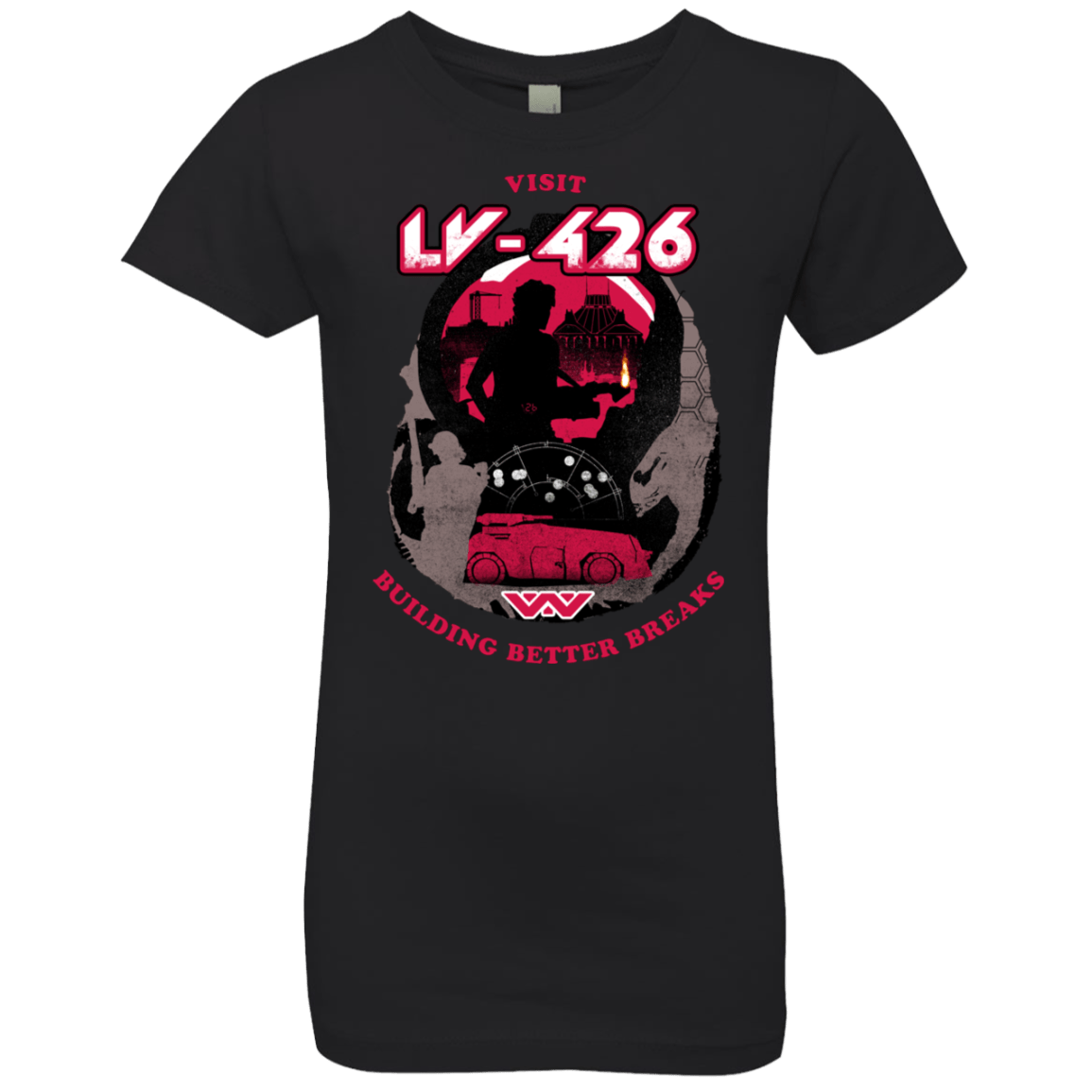 T-Shirts Black / YXS Better Worlds Girls Premium T-Shirt