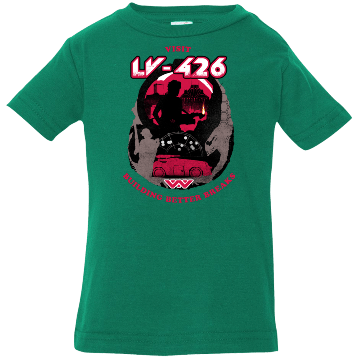 T-Shirts Kelly / 6 Months Better Worlds Infant Premium T-Shirt