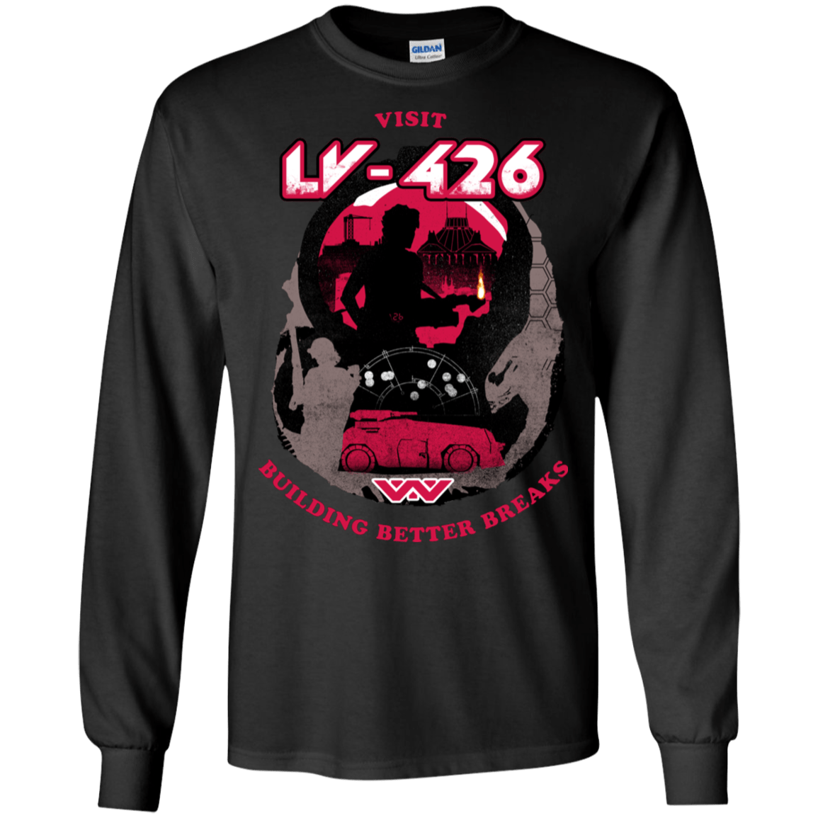 T-Shirts Black / S Better Worlds Men's Long Sleeve T-Shirt