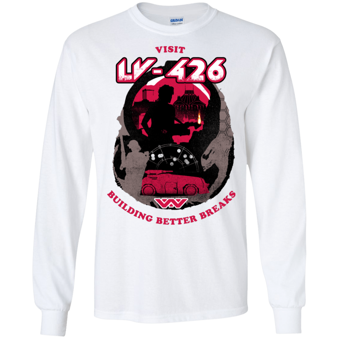 T-Shirts White / S Better Worlds Men's Long Sleeve T-Shirt