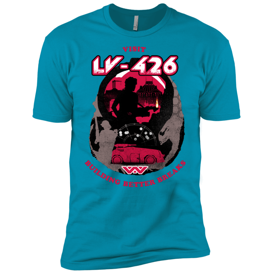 T-Shirts Turquoise / X-Small Better Worlds Men's Premium T-Shirt