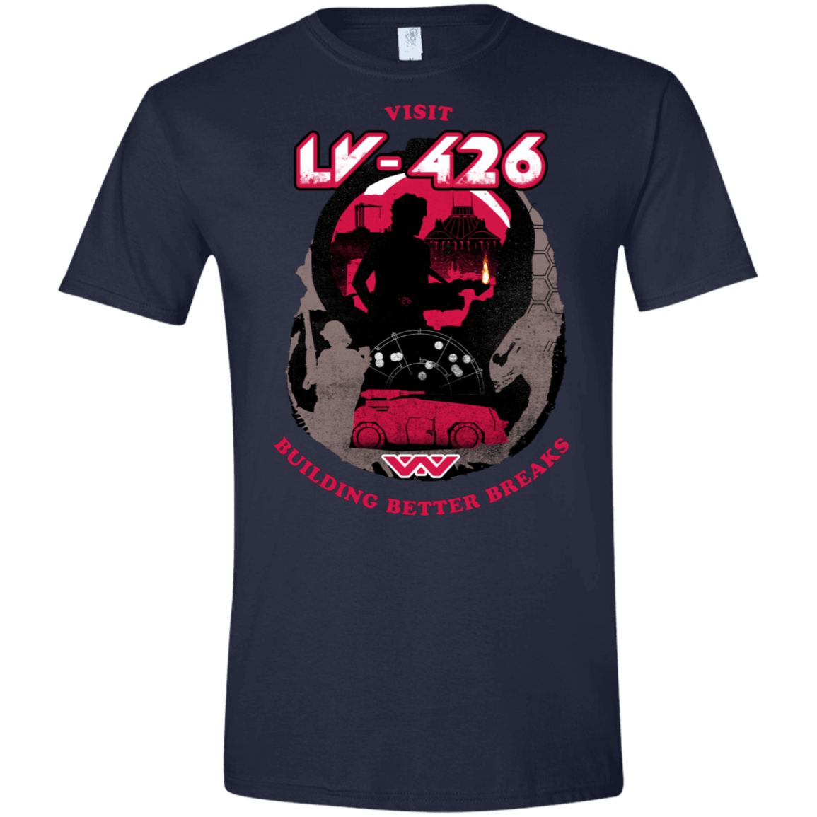 T-Shirts Navy / X-Small Better Worlds Men's Semi-Fitted Softstyle