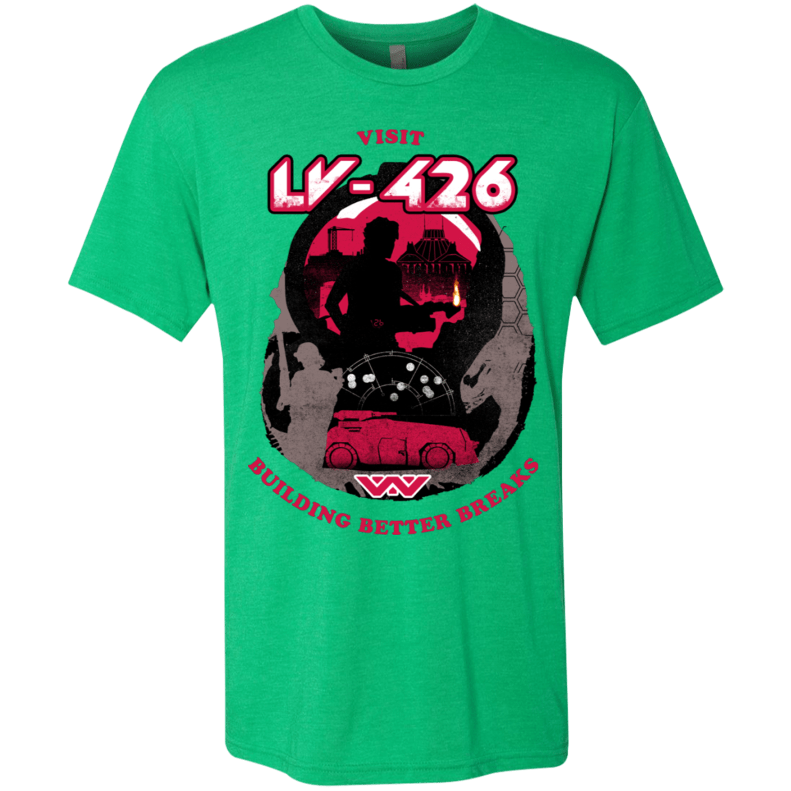 T-Shirts Envy / S Better Worlds Men's Triblend T-Shirt