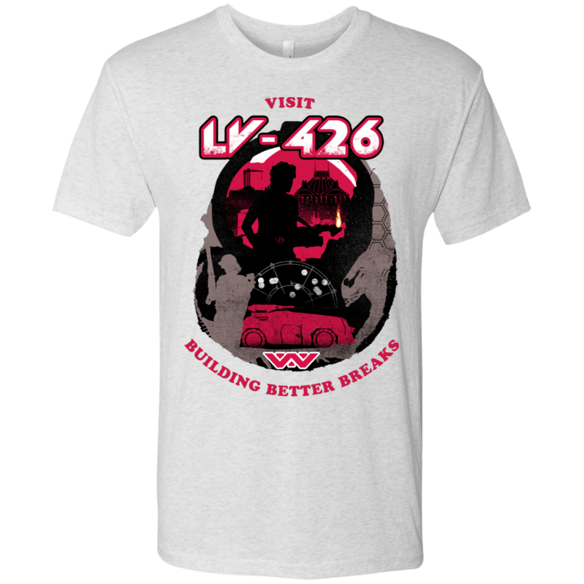 T-Shirts Heather White / S Better Worlds Men's Triblend T-Shirt