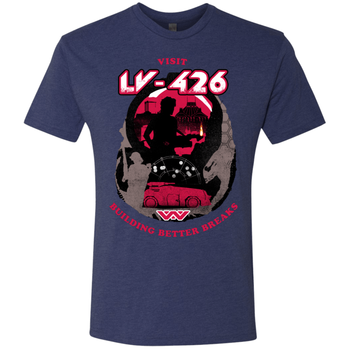 T-Shirts Vintage Navy / S Better Worlds Men's Triblend T-Shirt