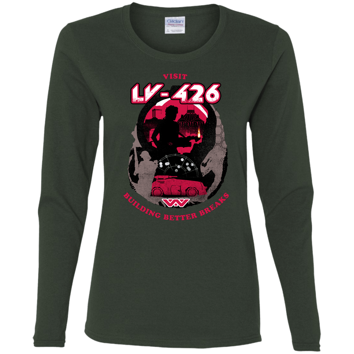 T-Shirts Forest / S Better Worlds Women's Long Sleeve T-Shirt