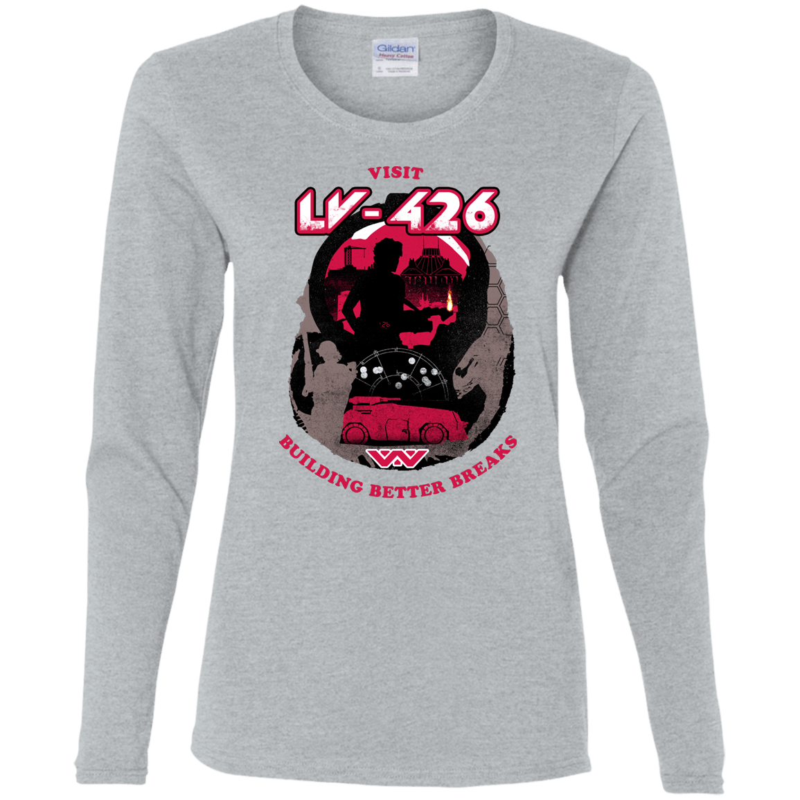 T-Shirts Sport Grey / S Better Worlds Women's Long Sleeve T-Shirt