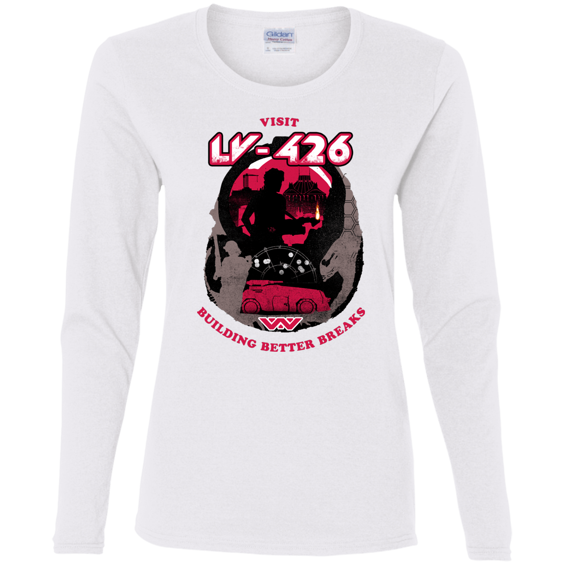 T-Shirts White / S Better Worlds Women's Long Sleeve T-Shirt