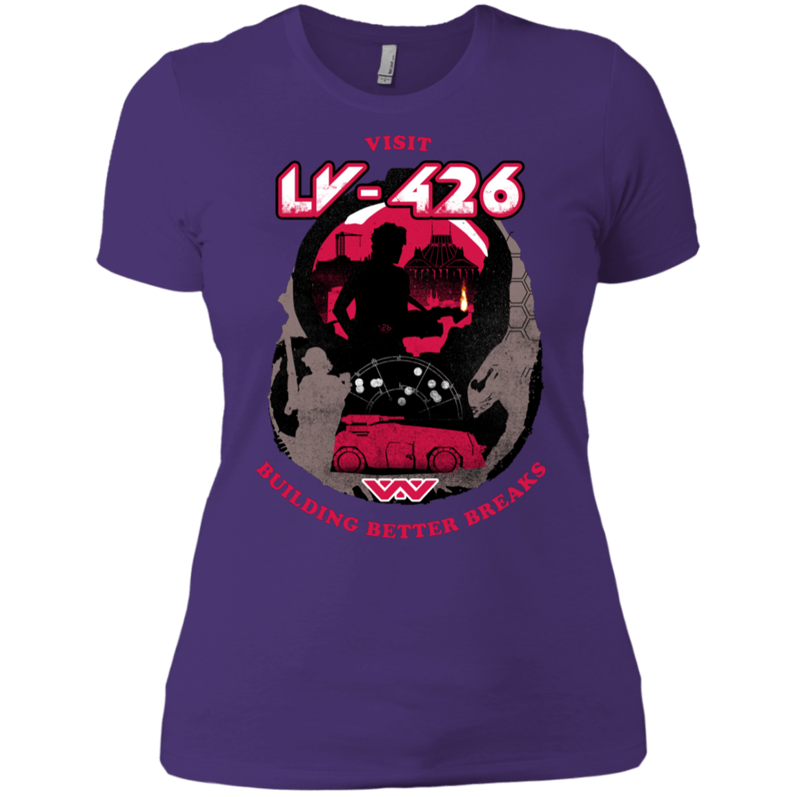 T-Shirts Purple Rush/ / X-Small Better Worlds Women's Premium T-Shirt