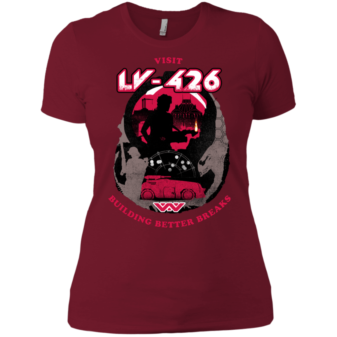 T-Shirts Scarlet / X-Small Better Worlds Women's Premium T-Shirt