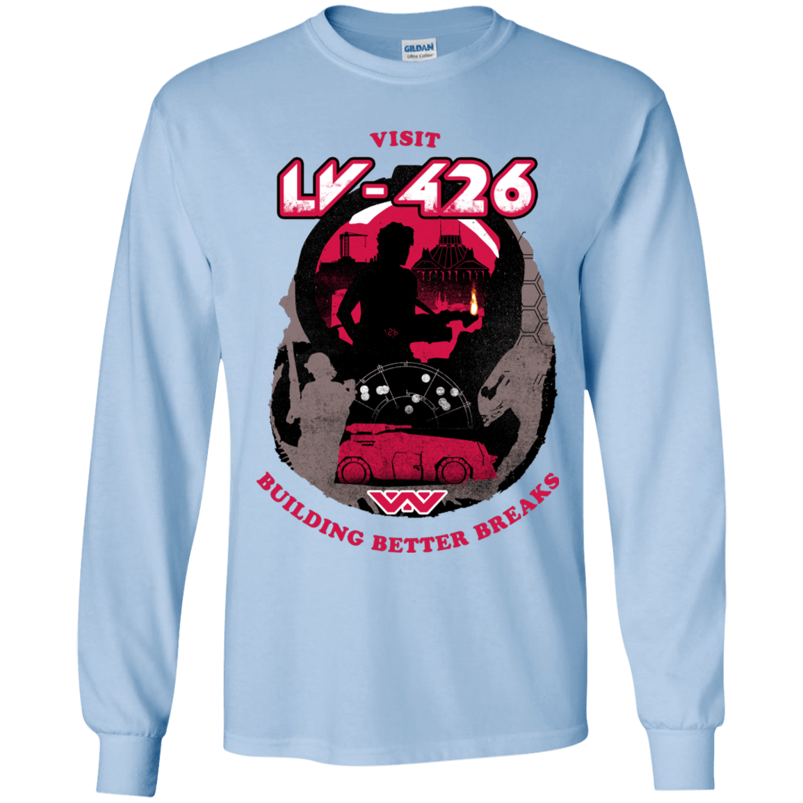 T-Shirts Light Blue / YS Better Worlds Youth Long Sleeve T-Shirt
