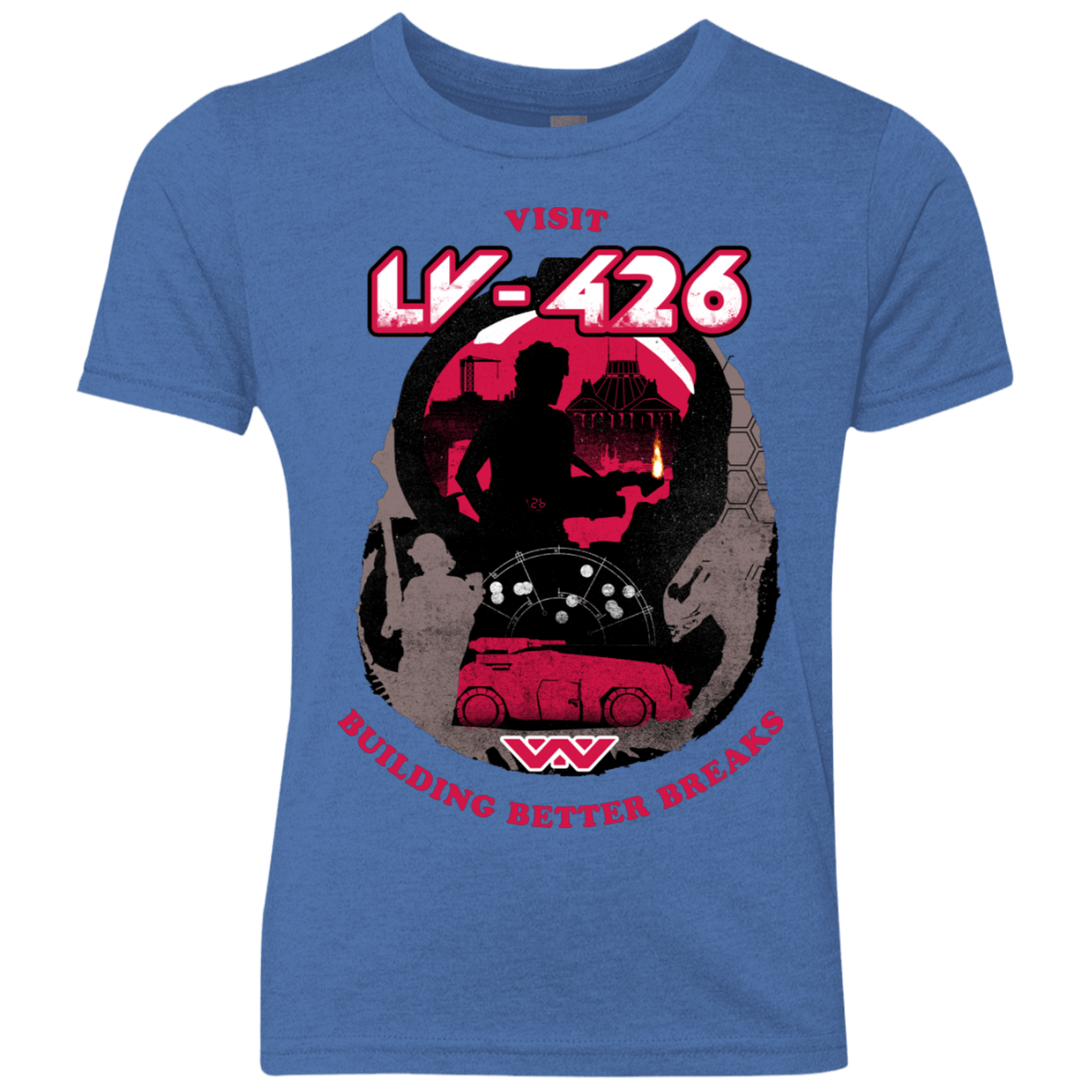 T-Shirts Vintage Royal / YXS Better Worlds Youth Triblend T-Shirt