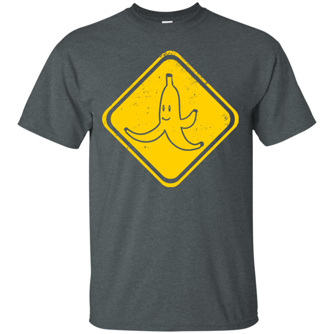 T-Shirts Dark Heather / Small Beware Banana T-Shirt