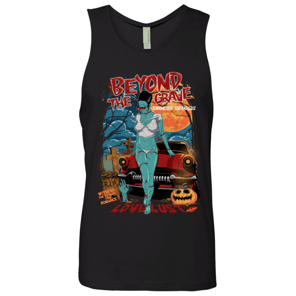 T-Shirts Black / Small Beyond The Grave Men's Premium Tank Top