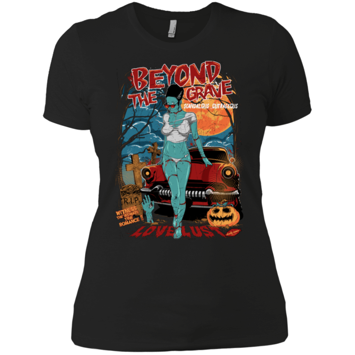 T-Shirts Black / X-Small Beyond The Grave Women's Premium T-Shirt