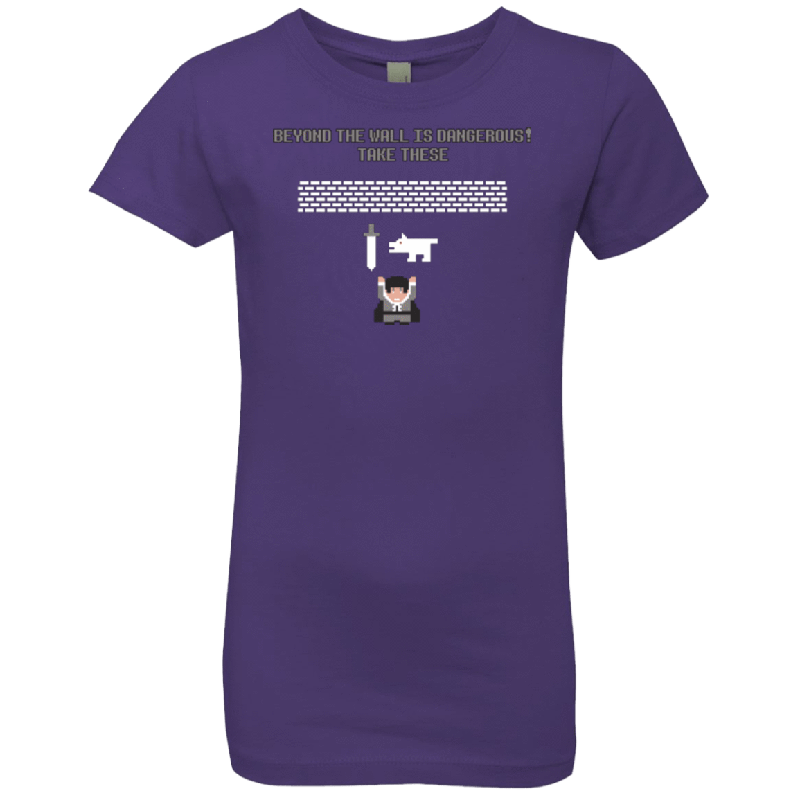 T-Shirts Purple Rush / YXS Beyond the Wall Girls Premium T-Shirt