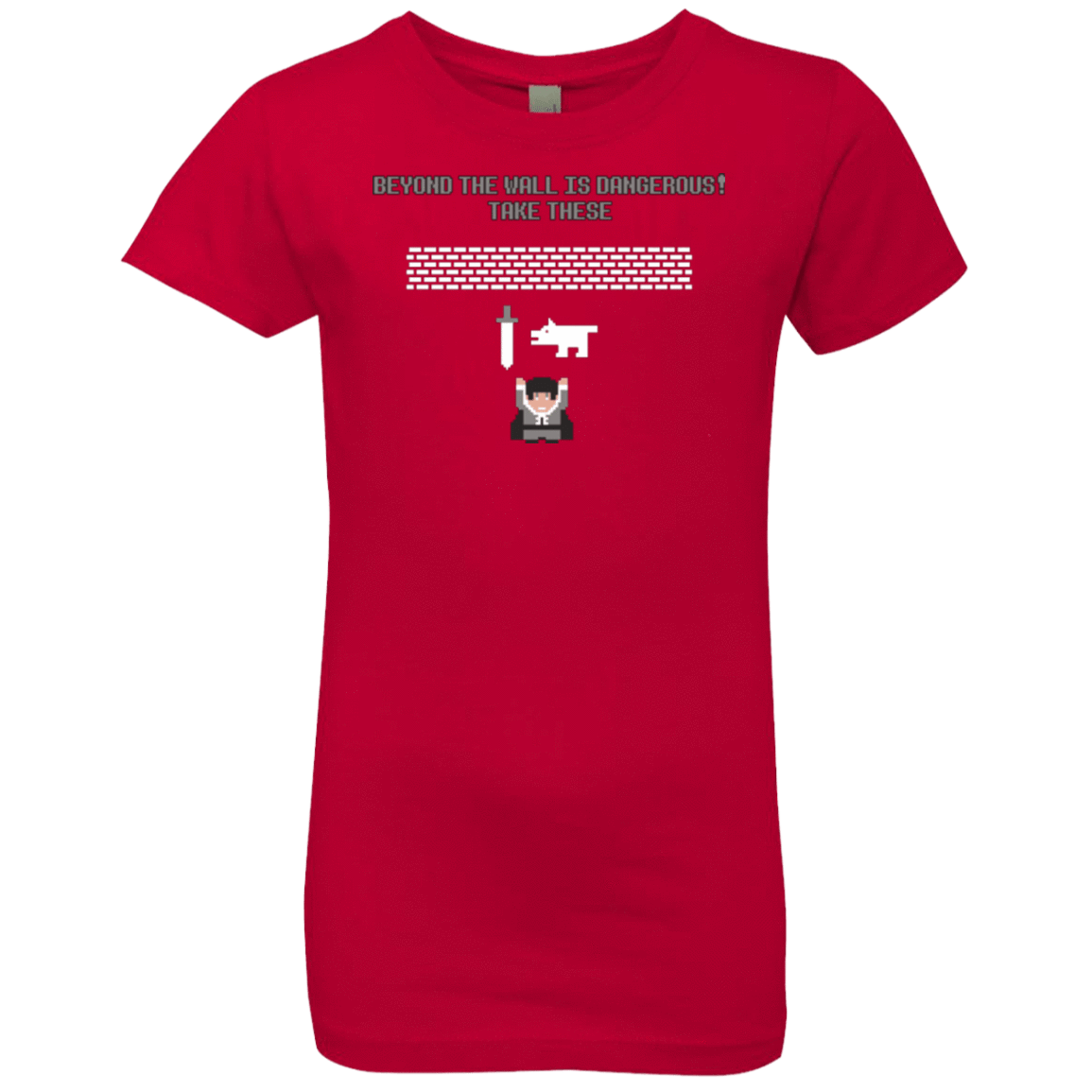 T-Shirts Red / YXS Beyond the Wall Girls Premium T-Shirt