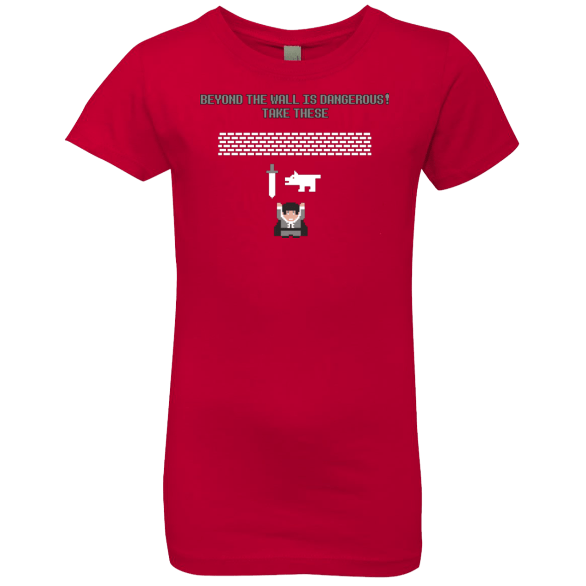 T-Shirts Red / YXS Beyond the Wall Girls Premium T-Shirt