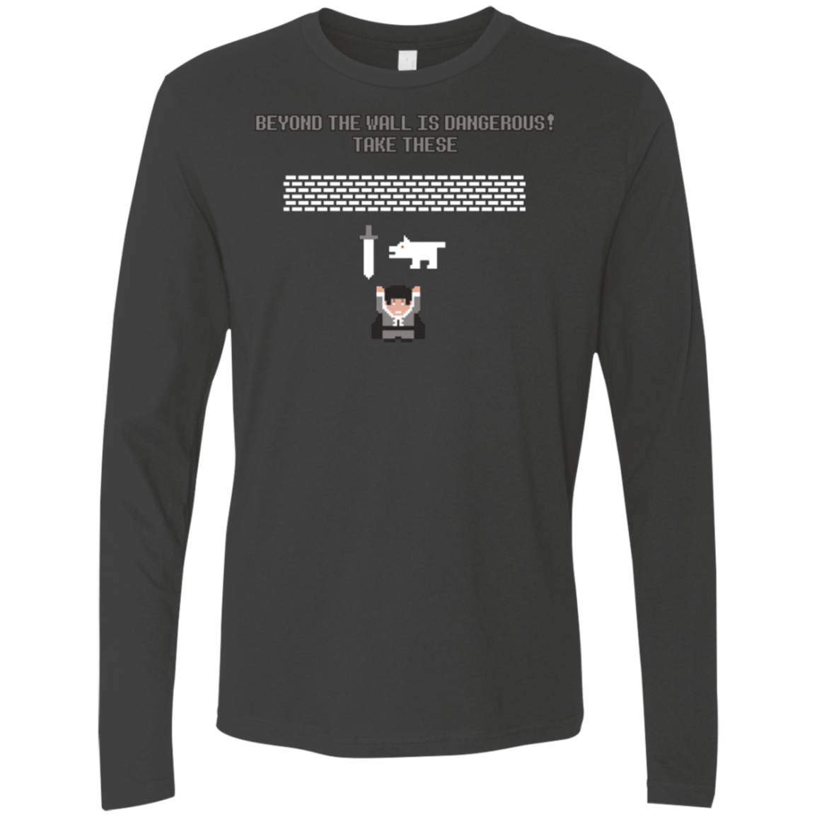 T-Shirts Heavy Metal / Small Beyond the Wall Men's Premium Long Sleeve