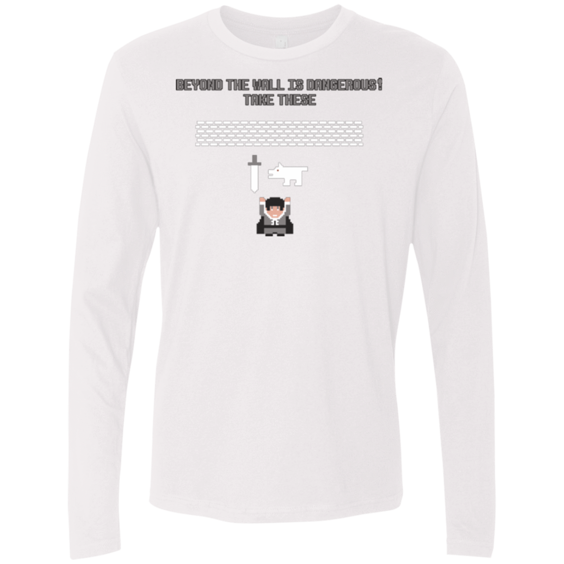 T-Shirts White / Small Beyond the Wall Men's Premium Long Sleeve