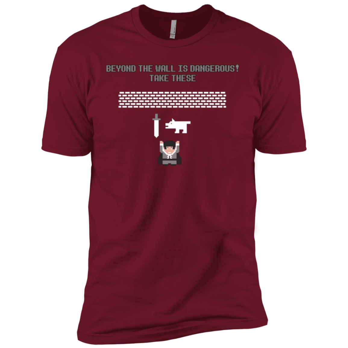 T-Shirts Cardinal / X-Small Beyond the Wall Men's Premium T-Shirt