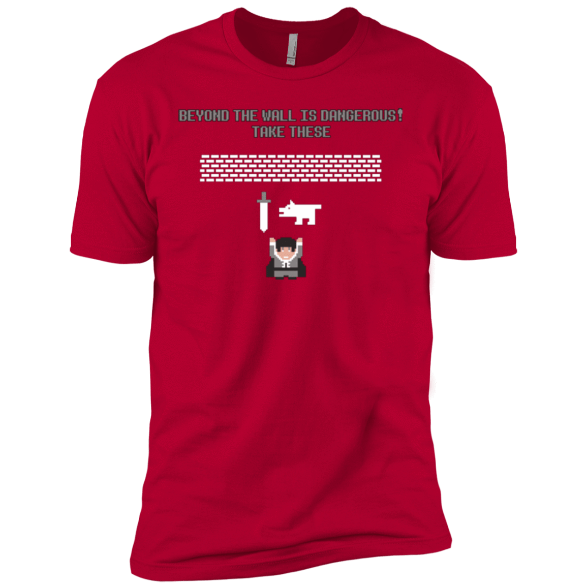 T-Shirts Red / X-Small Beyond the Wall Men's Premium T-Shirt