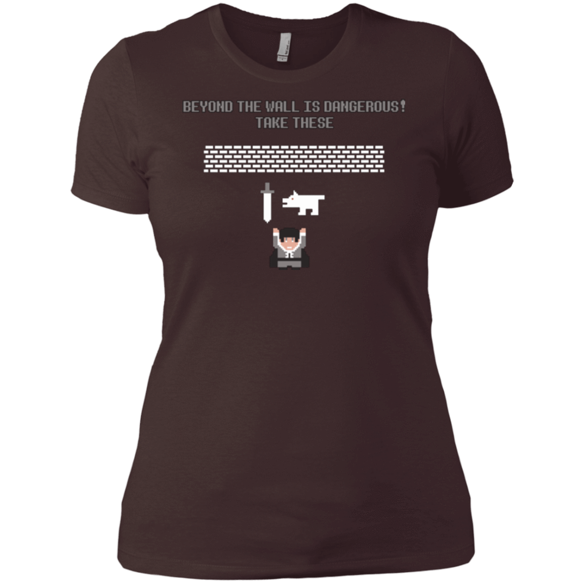 T-Shirts Dark Chocolate / X-Small Beyond the Wall Women's Premium T-Shirt