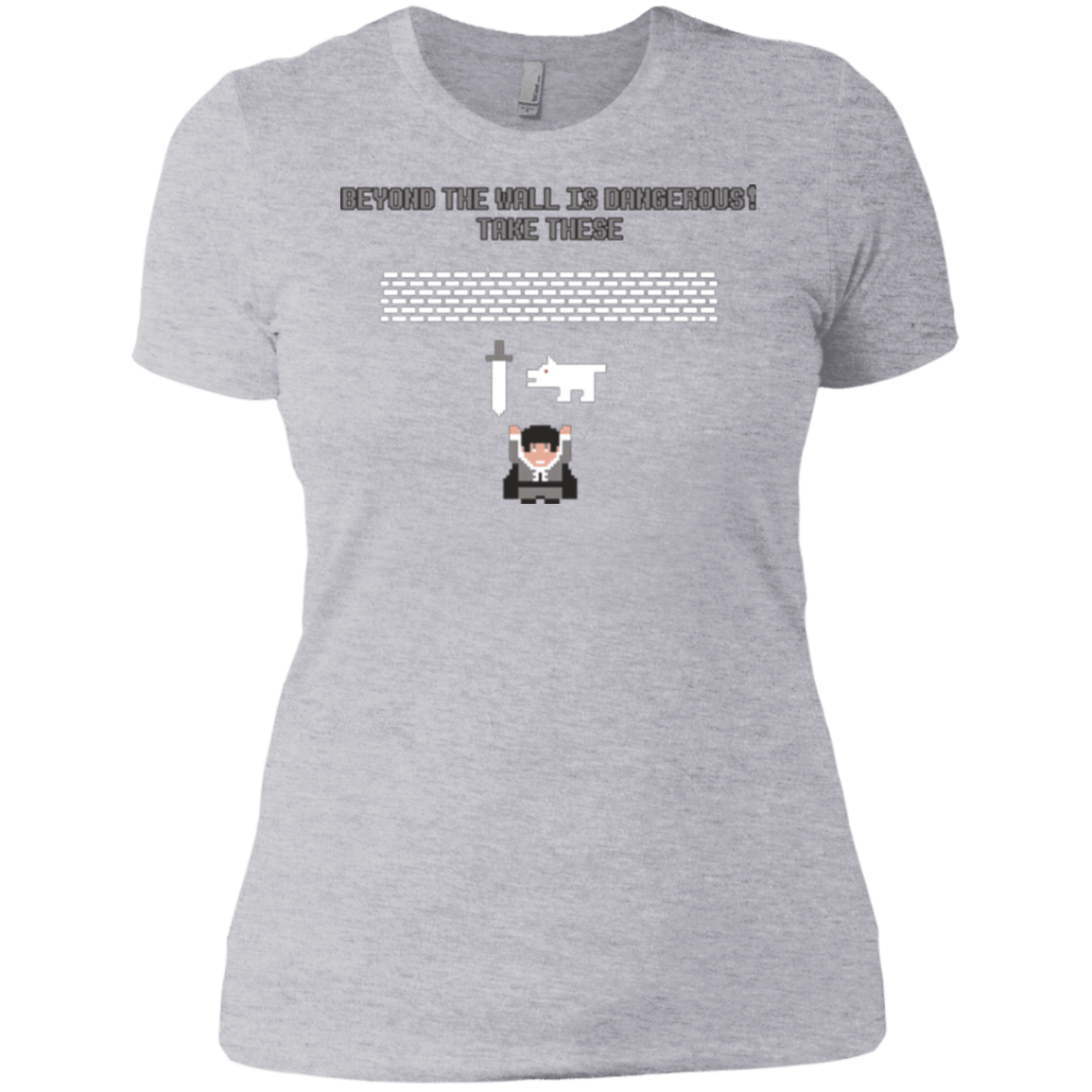 T-Shirts Heather Grey / X-Small Beyond the Wall Women's Premium T-Shirt