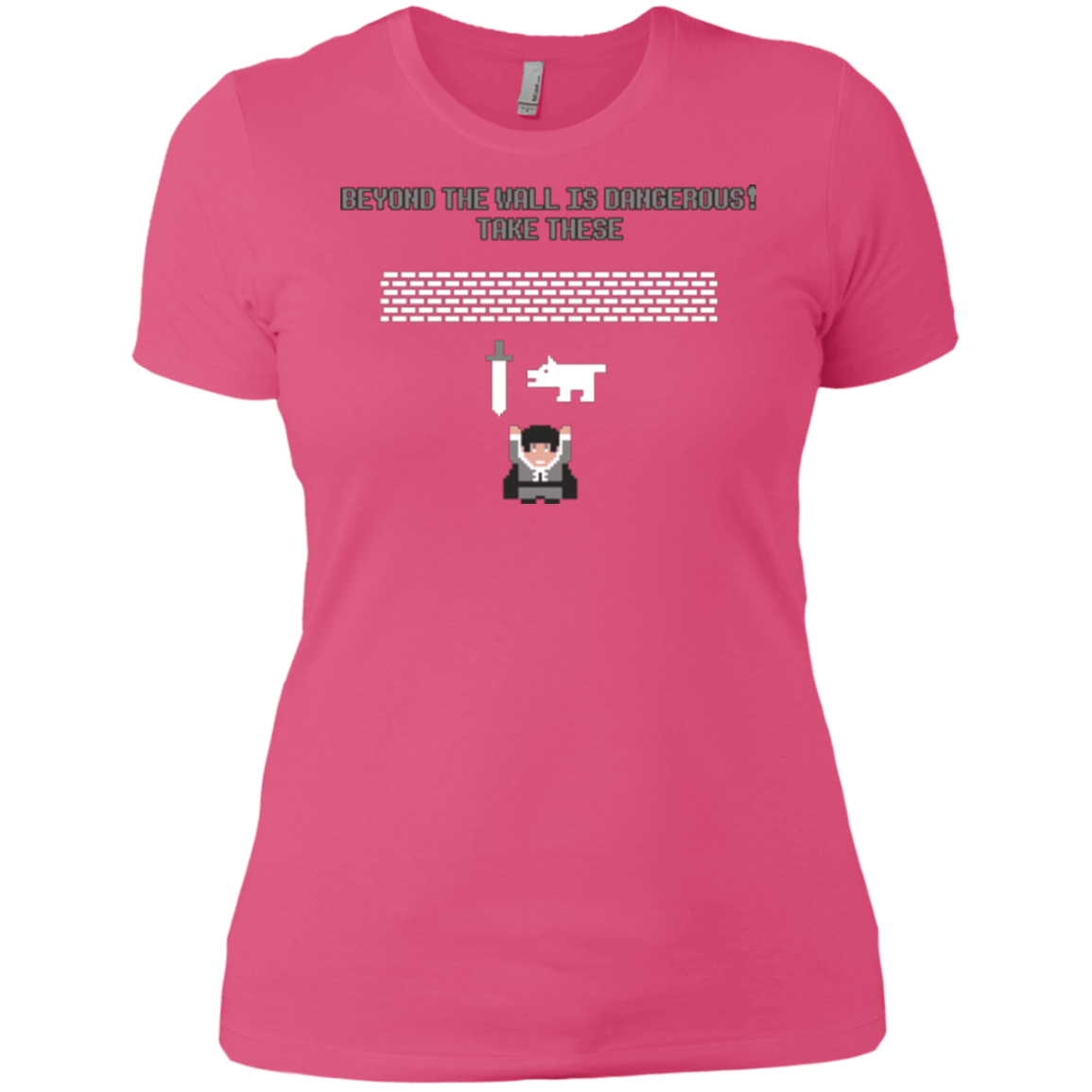 T-Shirts Hot Pink / X-Small Beyond the Wall Women's Premium T-Shirt