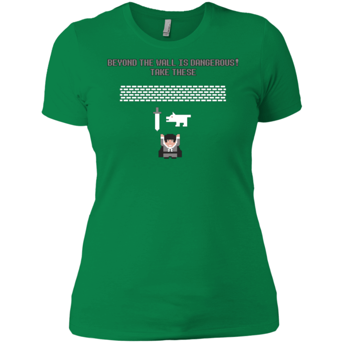 T-Shirts Kelly Green / X-Small Beyond the Wall Women's Premium T-Shirt