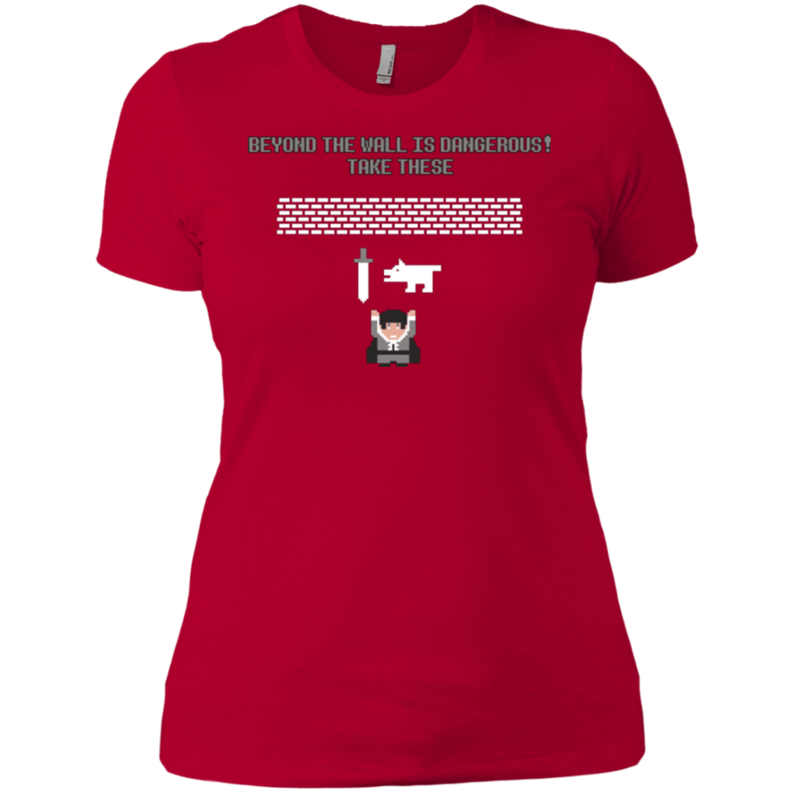 T-Shirts Red / X-Small Beyond the Wall Women's Premium T-Shirt