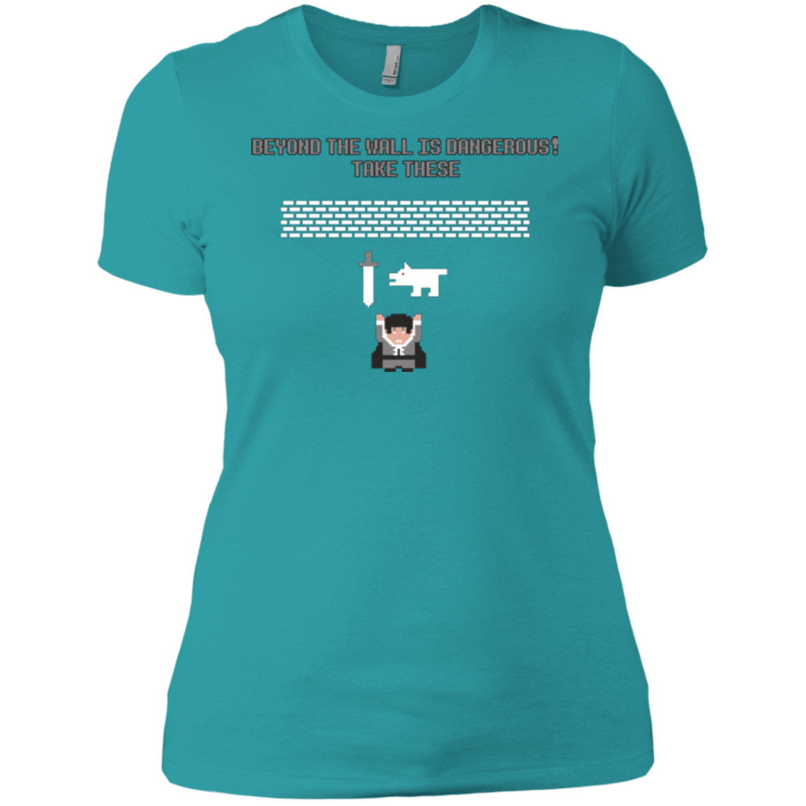 T-Shirts Tahiti Blue / X-Small Beyond the Wall Women's Premium T-Shirt