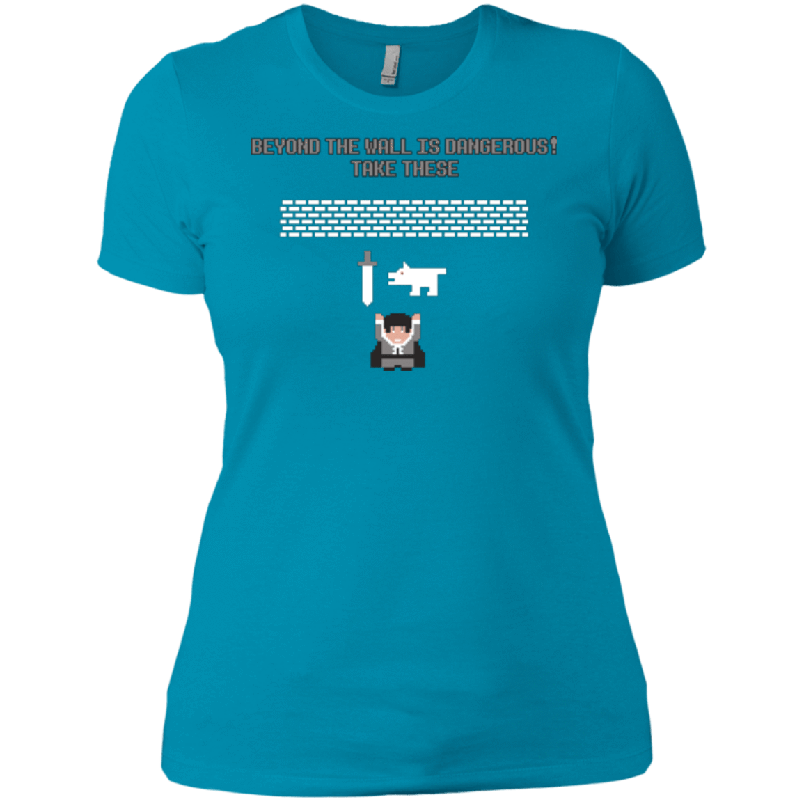 T-Shirts Turquoise / X-Small Beyond the Wall Women's Premium T-Shirt