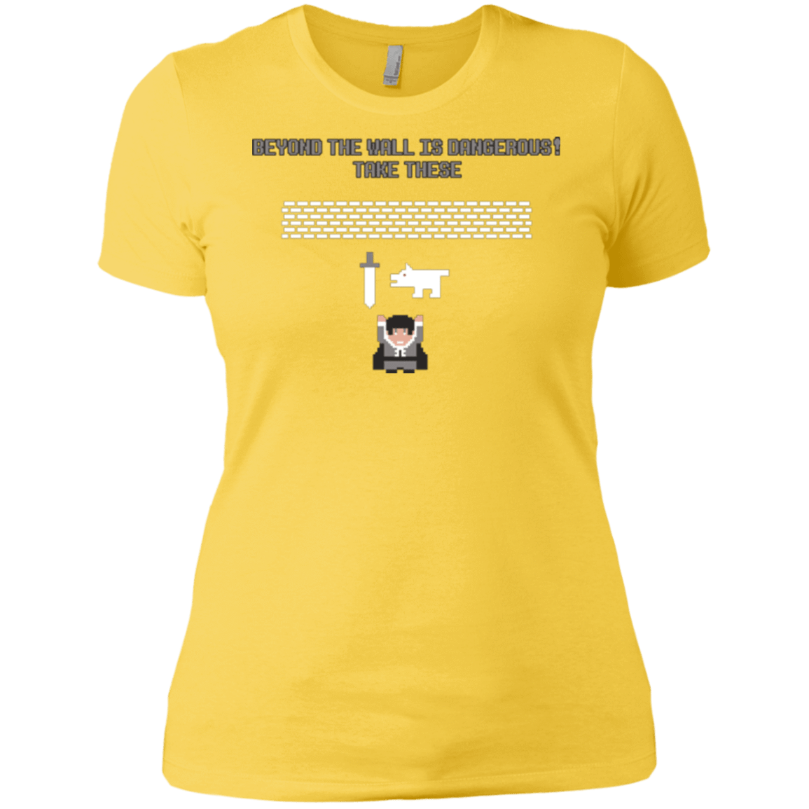 T-Shirts Vibrant Yellow / X-Small Beyond the Wall Women's Premium T-Shirt